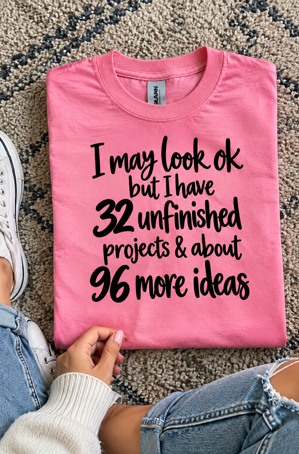 32 Unfinished Projects And 96 More Ideas T-Shirt