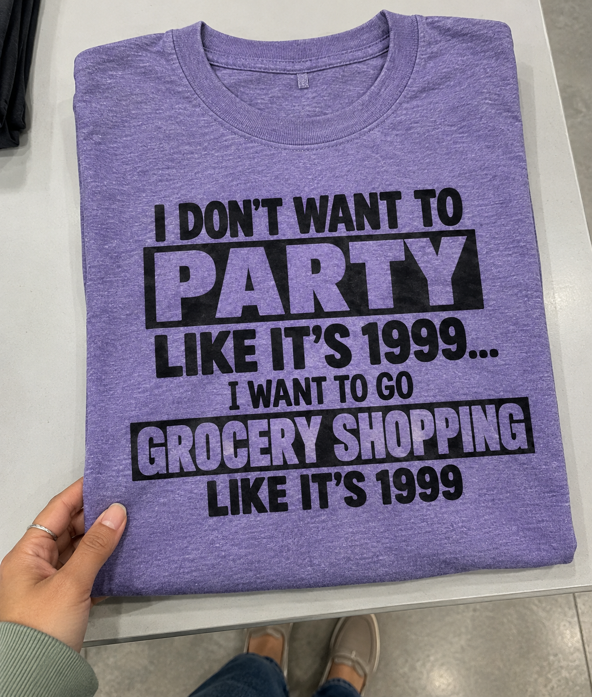 I Want To Grocery Shop Like It's 1999 T-Shirt