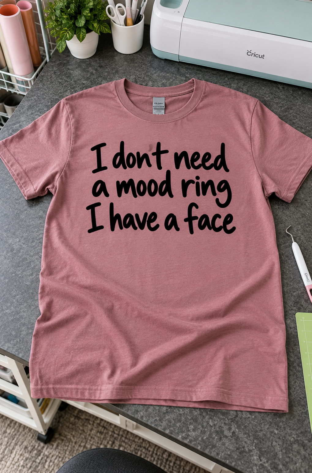 I Don't Need A Mood Ring I Have A Face T-Shirt