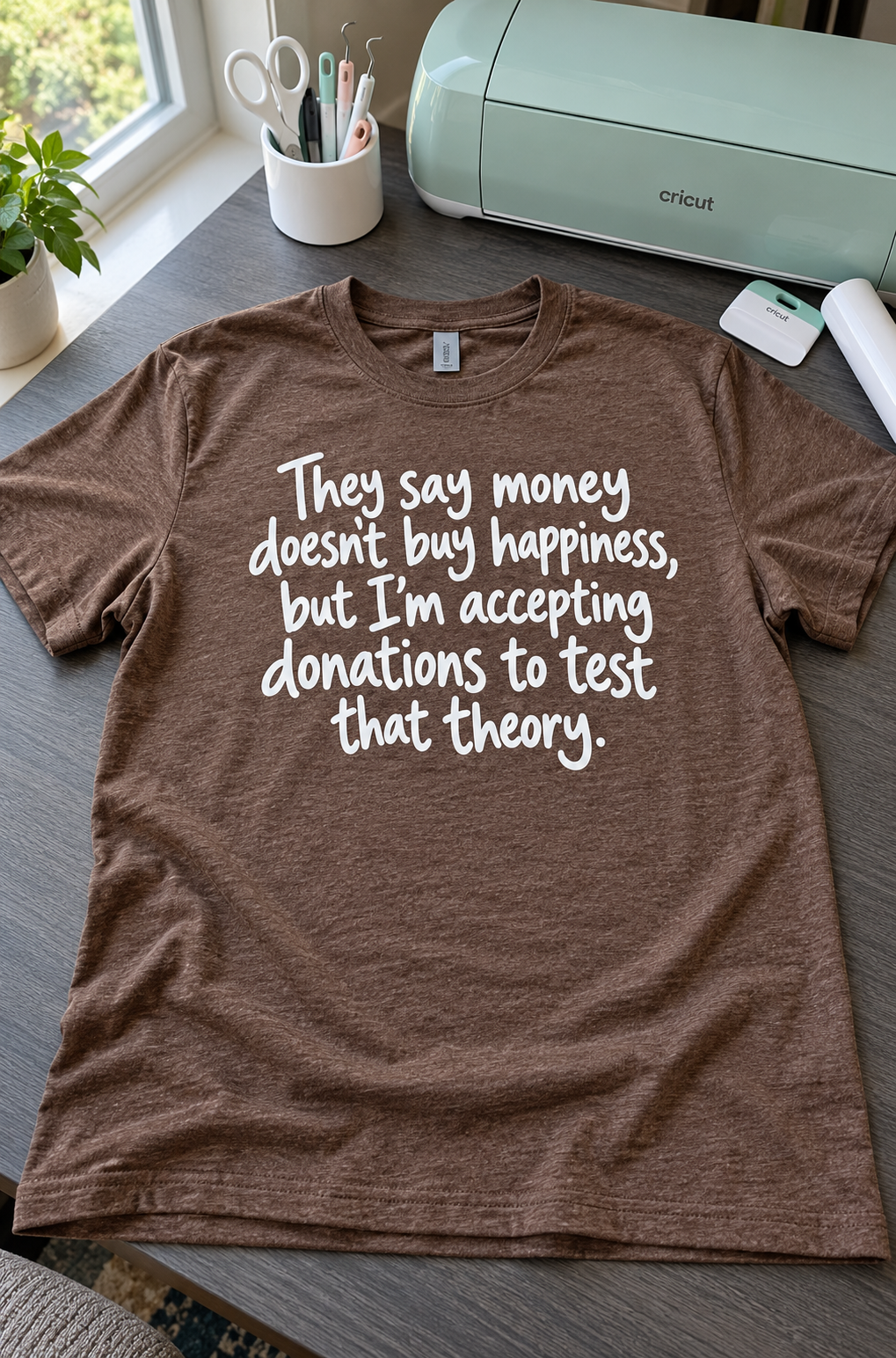 Money Doesn't Buy Happiness But Donations Might T-Shirt