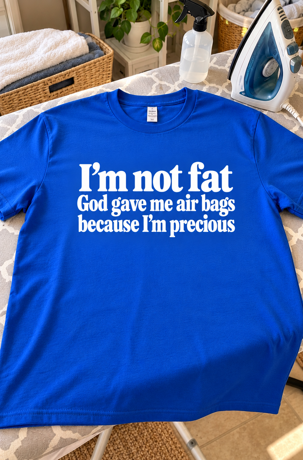 I'm Not Fat God Gave Me Air Bags Because I'm Precious T-Shirt