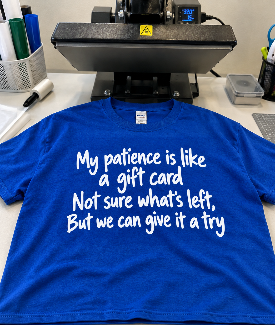 My Patience Is Like A Gift Card Not Sure What's Left T-Shirt