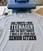One Minute I Was A Teenager The Next I Was 39 And Ancient T-Shirt