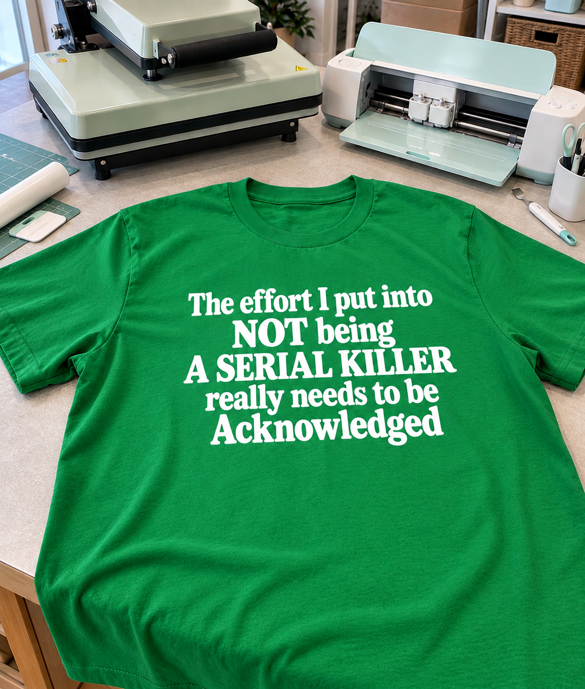 Not Being A Serial Killer Deserves Recognition T-Shirt