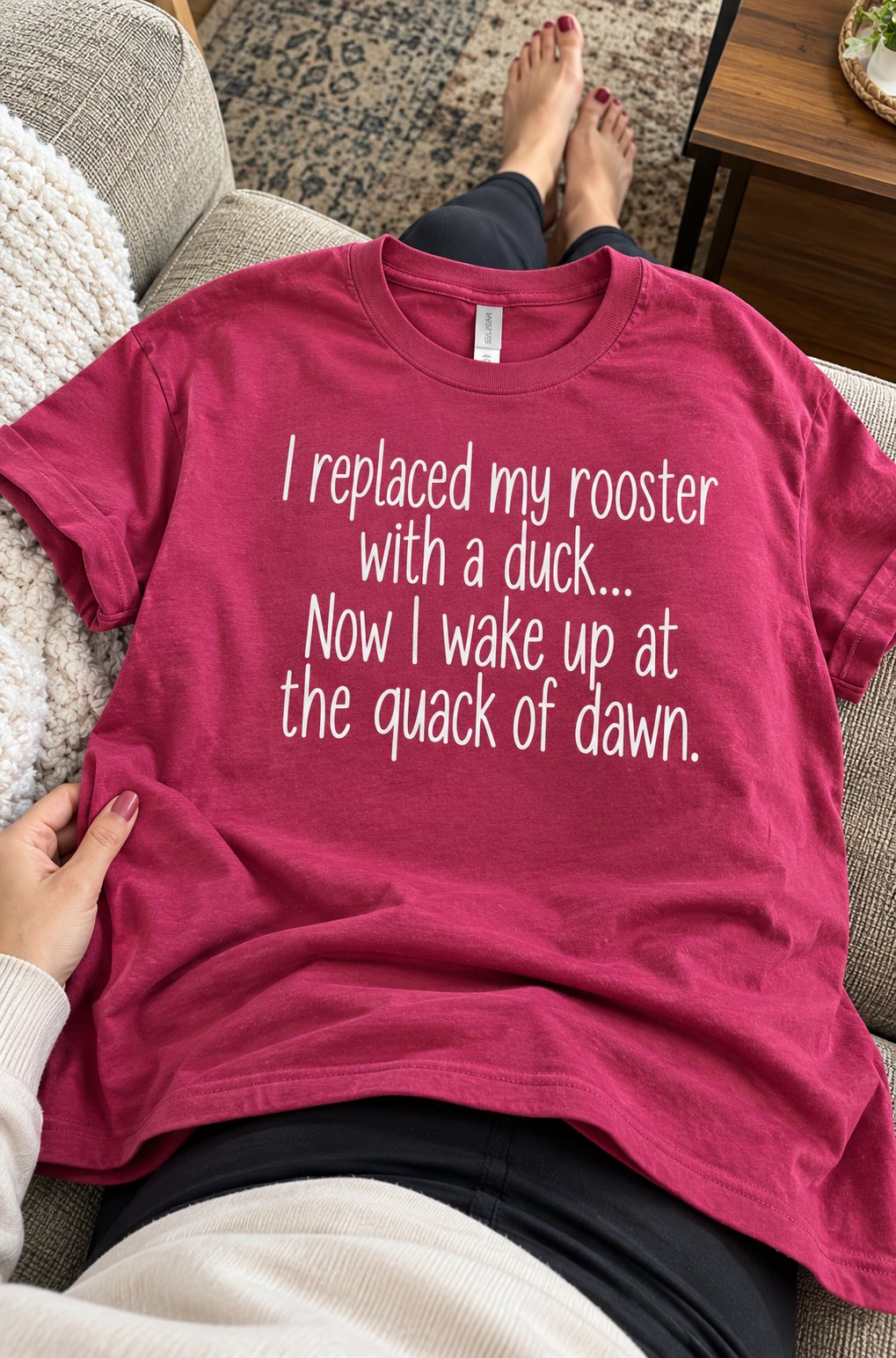 My Duck Wakes Me At The Quack Of Dawn T-Shirt