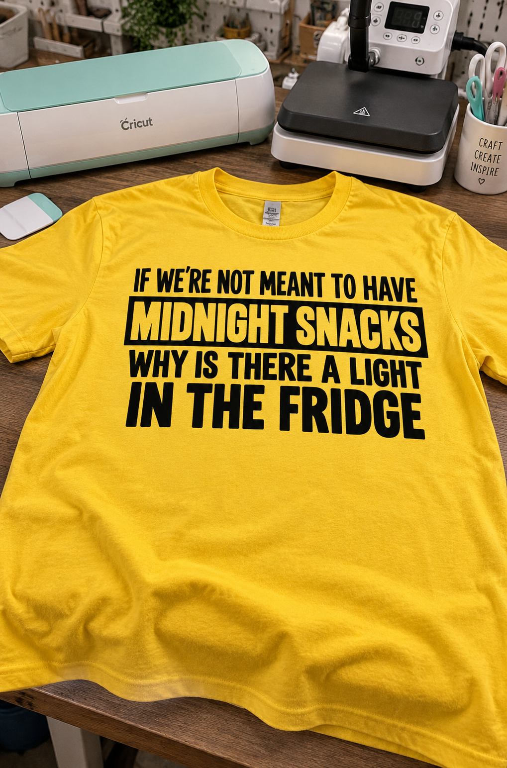 Why Does The Fridge Have A Light If Not For Midnight Snacks T-Shirt