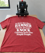 You Can't Knock Common Sense Into Stupid People T-Shirt