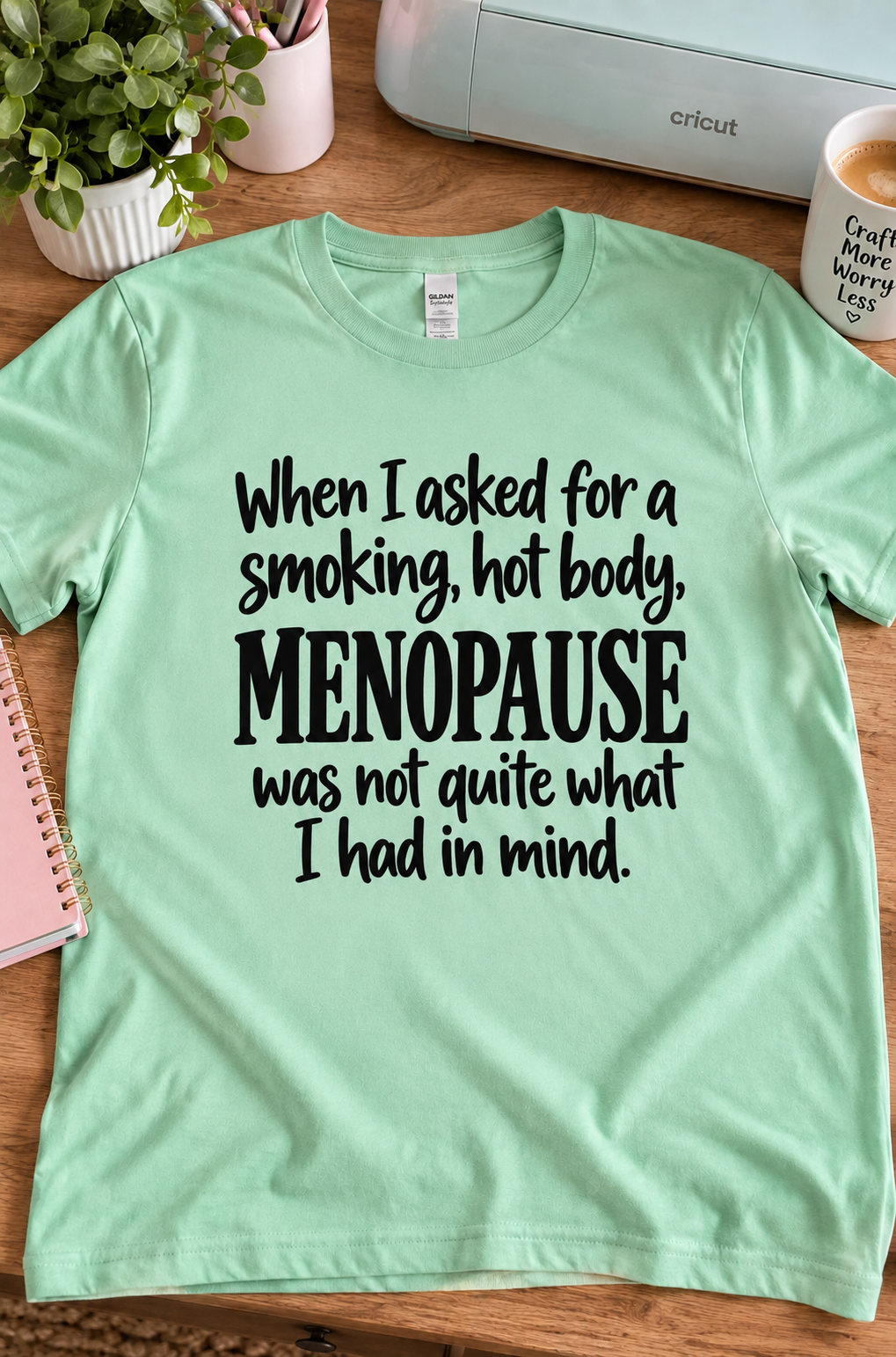When I Asked For A Smoking Hot Body, Menopause Was Not Quite What I Had In Mind T-Shirt
