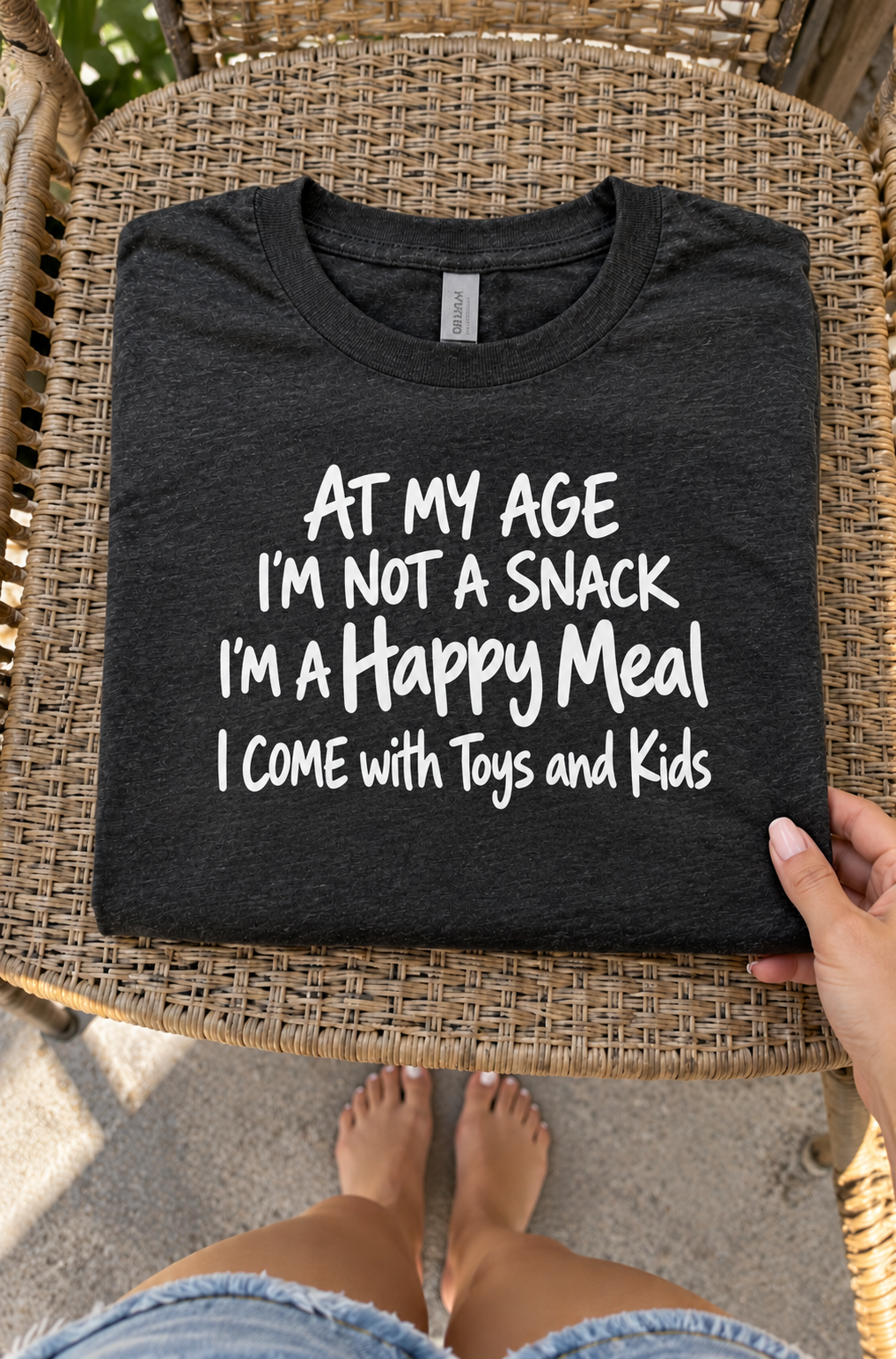 I'm Not A Snack I'm A Happy Meal With Toys And Kids T-Shirt