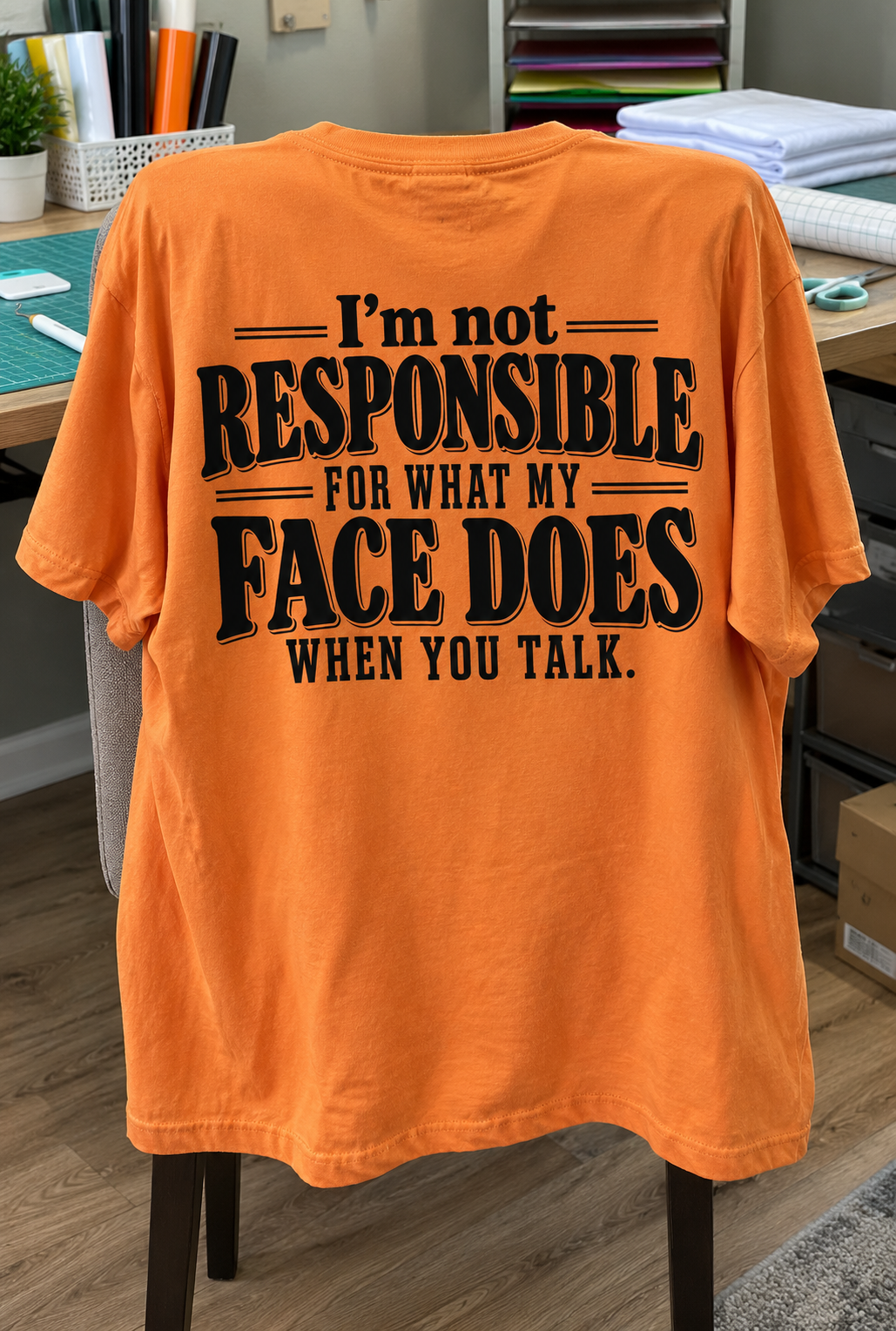 I'm Not Responsible For What My Face Does When You Talk T-Shirt