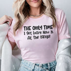 The Only Time I Get Lucky Now Is at the Bingo! T-Shirt